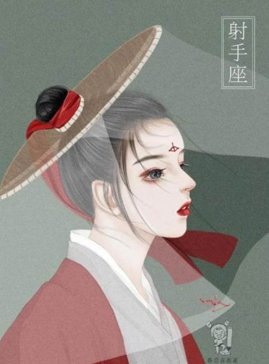画师将12星座画成古风美少女，天秤座太可爱了，12生肖求安排