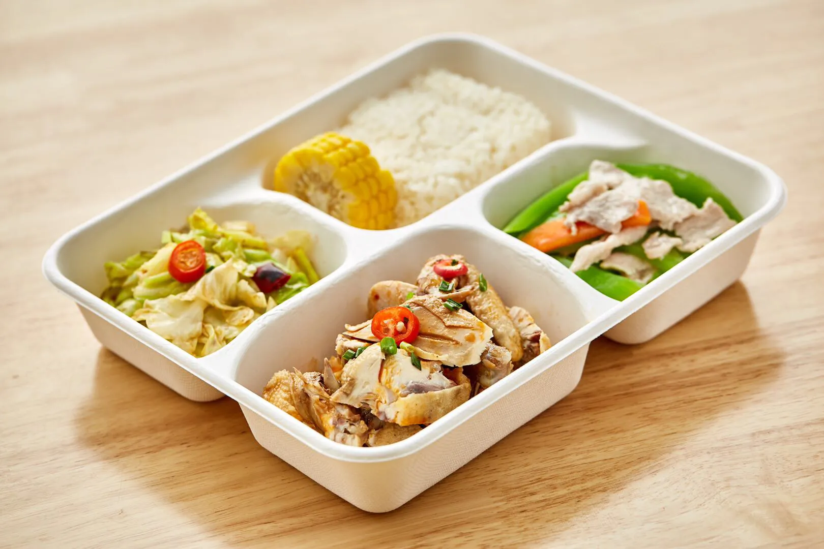 初次品尝北京"优优稻香"中式快餐,物美价廉!满意!