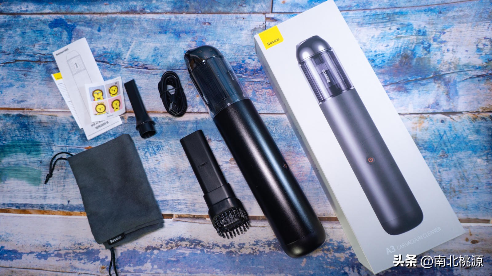超强吸力，能吸能吹还带灯：倍思A3 车载吸尘器 使用体验