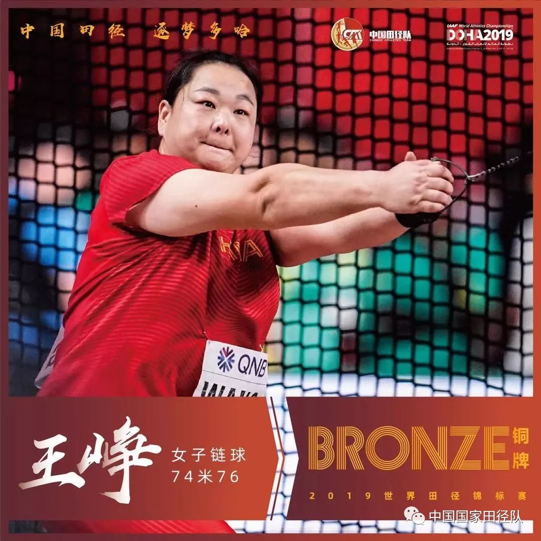 多哈田徑世錦賽（創歷史第二好成績！中國隊3金3銀3銅收官多哈世錦賽）