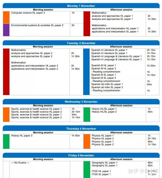 2021-2022年各项国际考试时间最新汇总