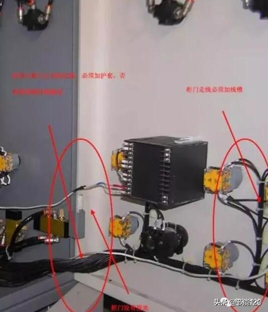 「图文详解」电控柜接线工艺规范