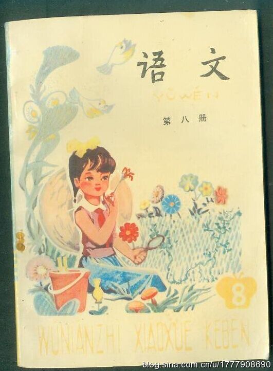 80后一代人的求学记忆：1987-1988年人教版五年制小学语文全集