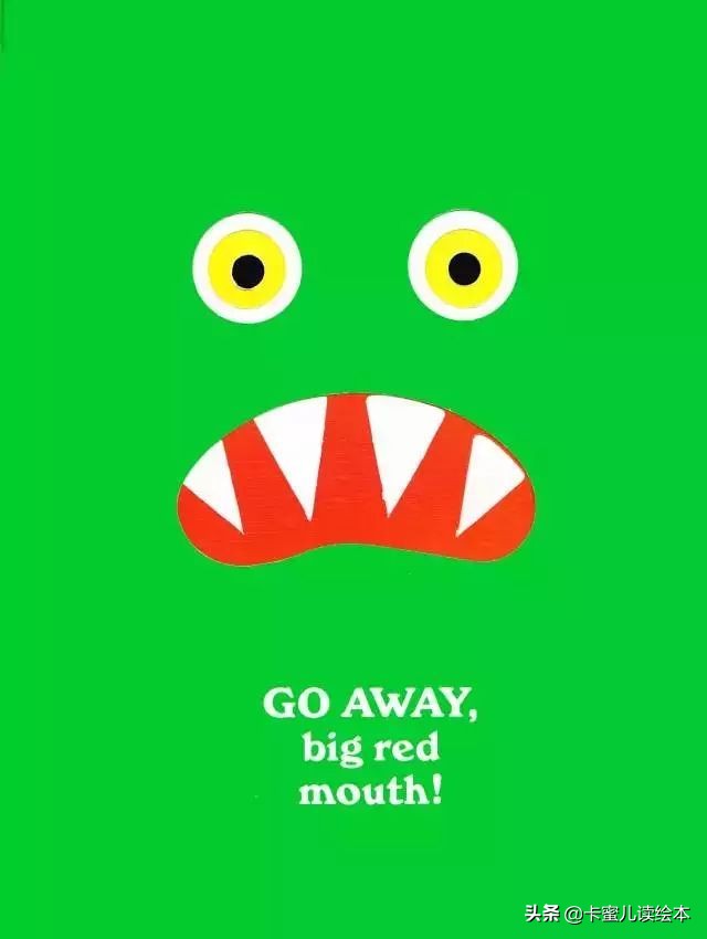 有声英文绘本故事《Go Away，Big Green Monster！》