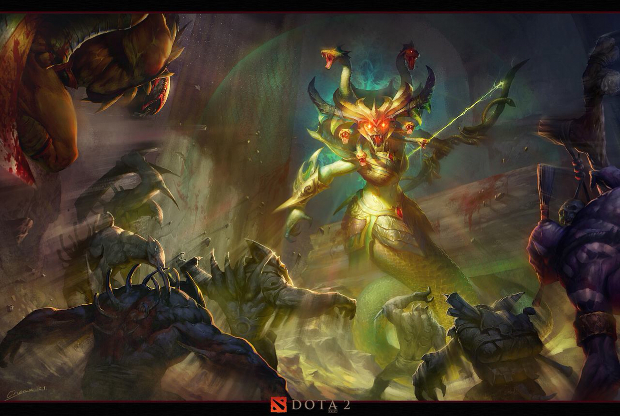 dota2美杜莎出装顺序介绍刀塔美杜莎六神装上分攻略