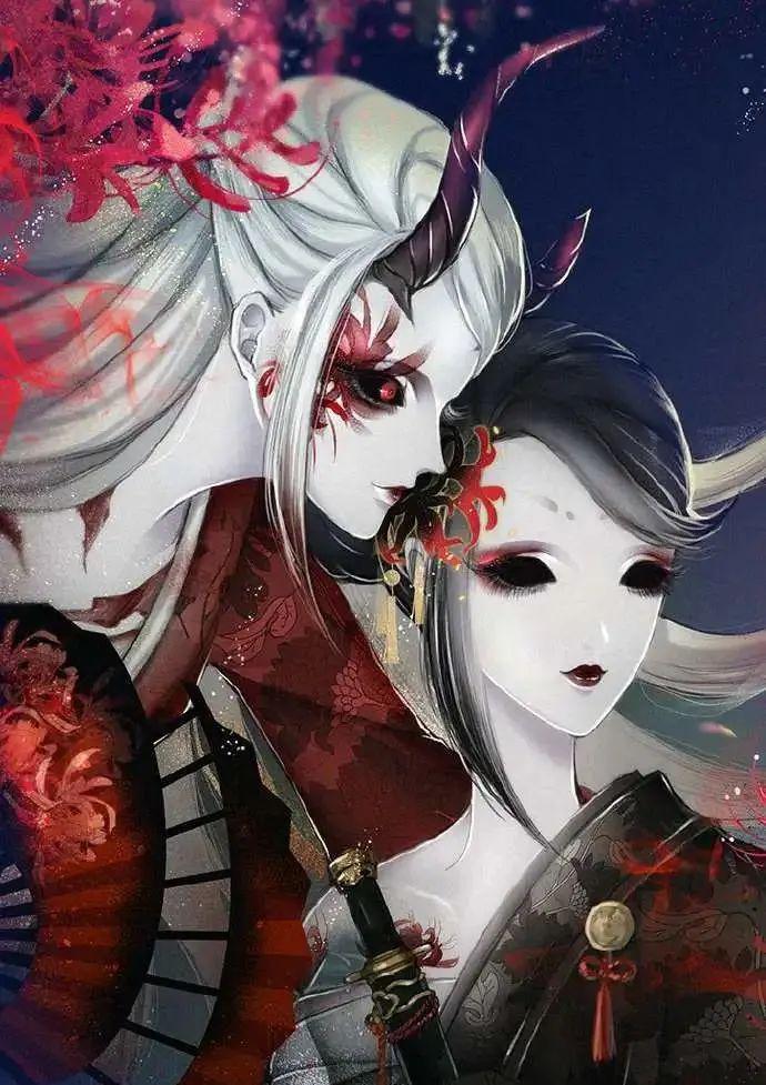 「第五人格壁纸·头像」红蝶壁纸:血扇壁纸