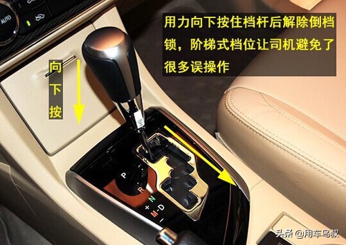 自动挡P、R、N、D、S、L、M正确操作技巧图解