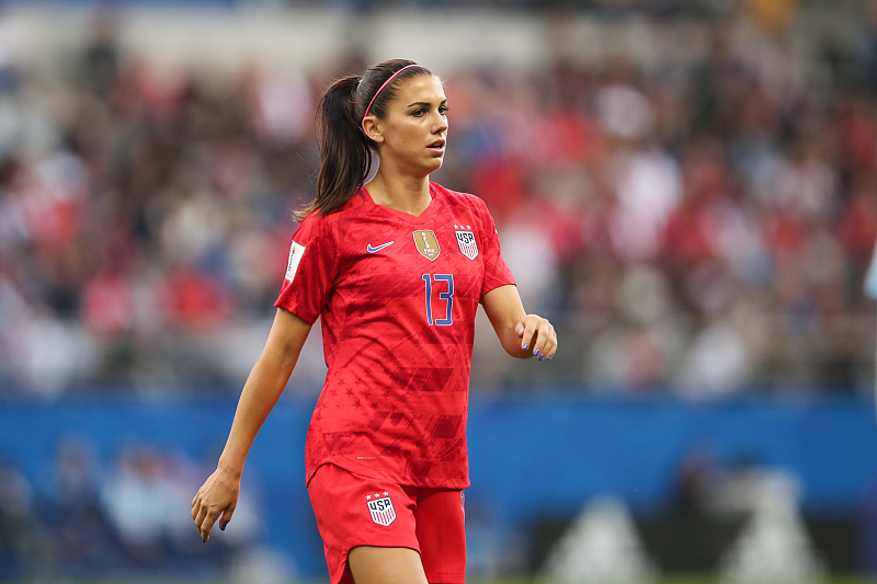 阿莱克斯-摩根,征战2011年德国女足世界杯最年轻的球员.