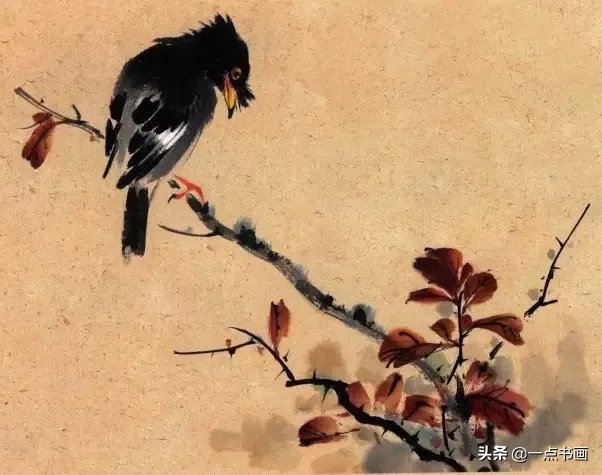 一学就会画——小写意禽鸟画法