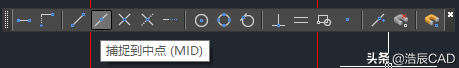 浩辰cad对象捕捉设置在哪里（cad五种常用对象捕捉方法）(3)
