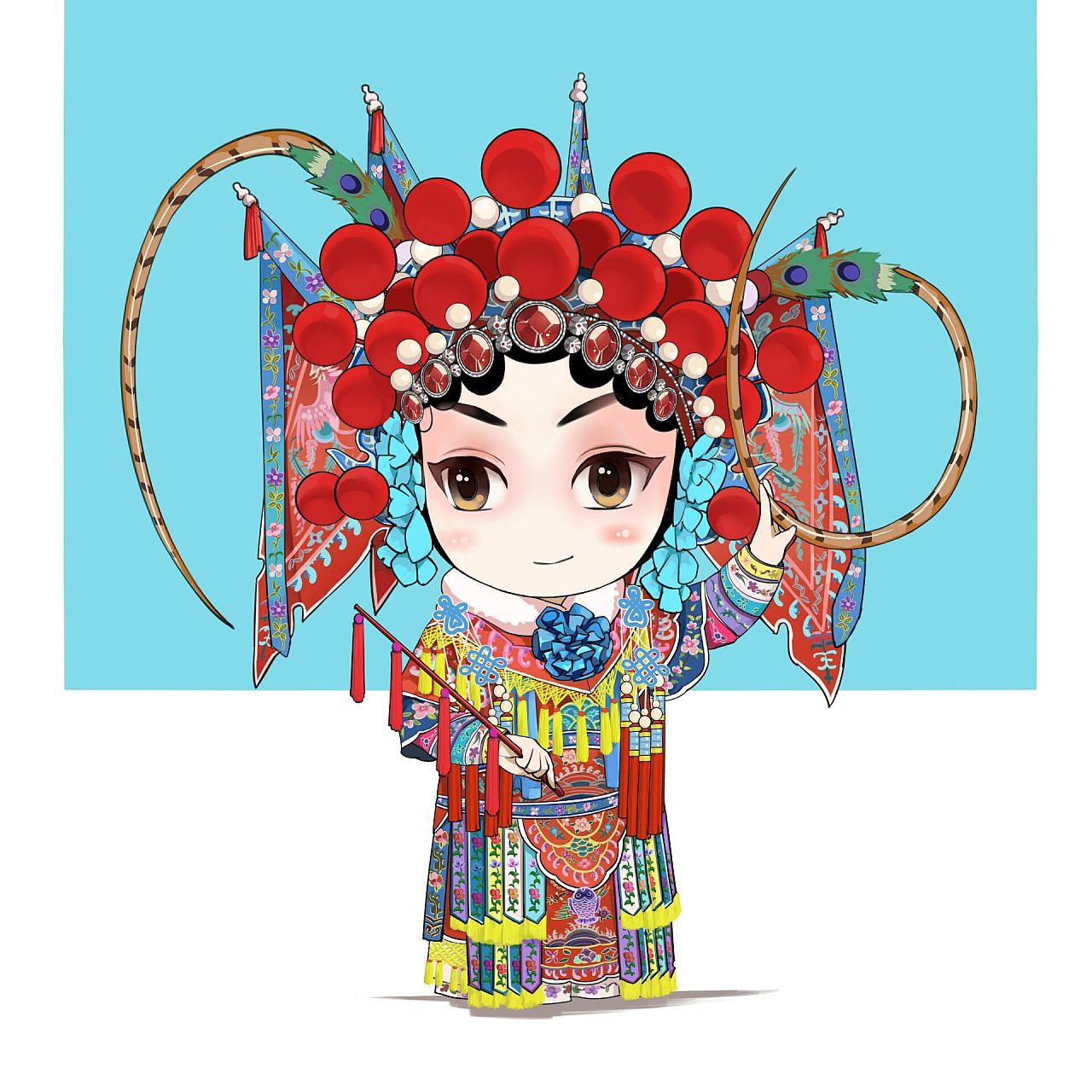 字正腔圆,一板一眼 ,唱念做打 ,生旦净丑 , 余音绕梁 ,活灵活现,这就