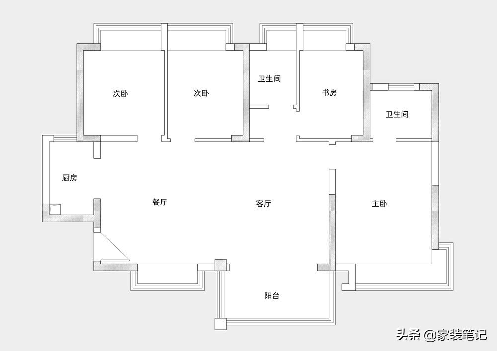 118㎡四居室，夫妻两人花三个月把家装的高级感满满，很有品味