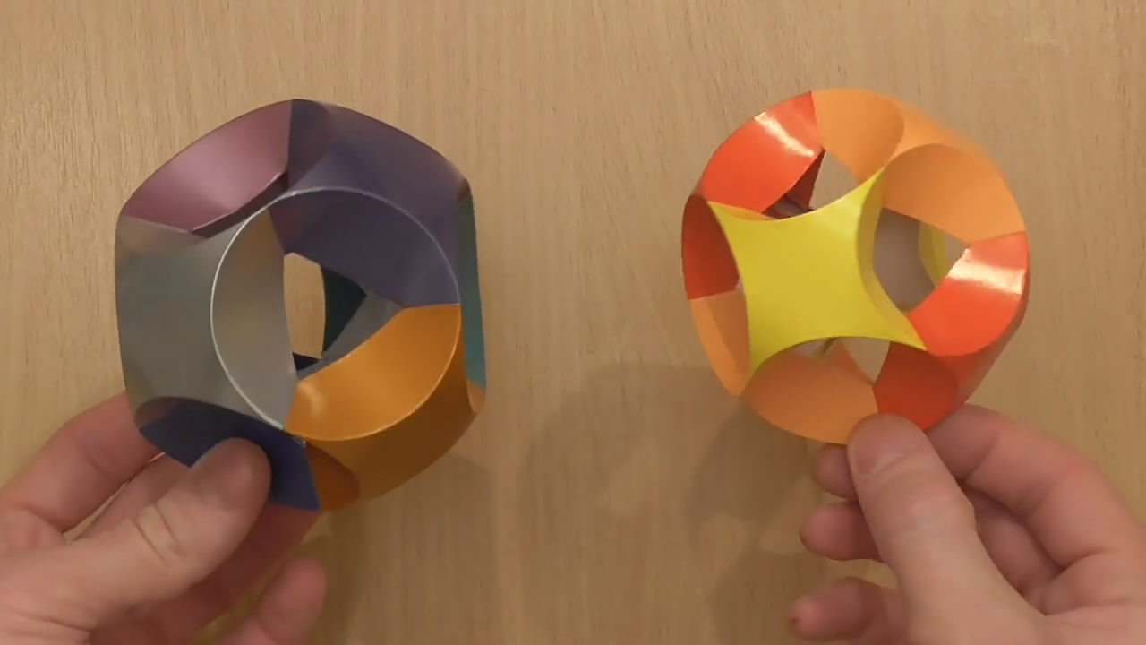 手工制作篮球纸模型(手工制作立体纸球的方法,难度1颗星,简单又有创意