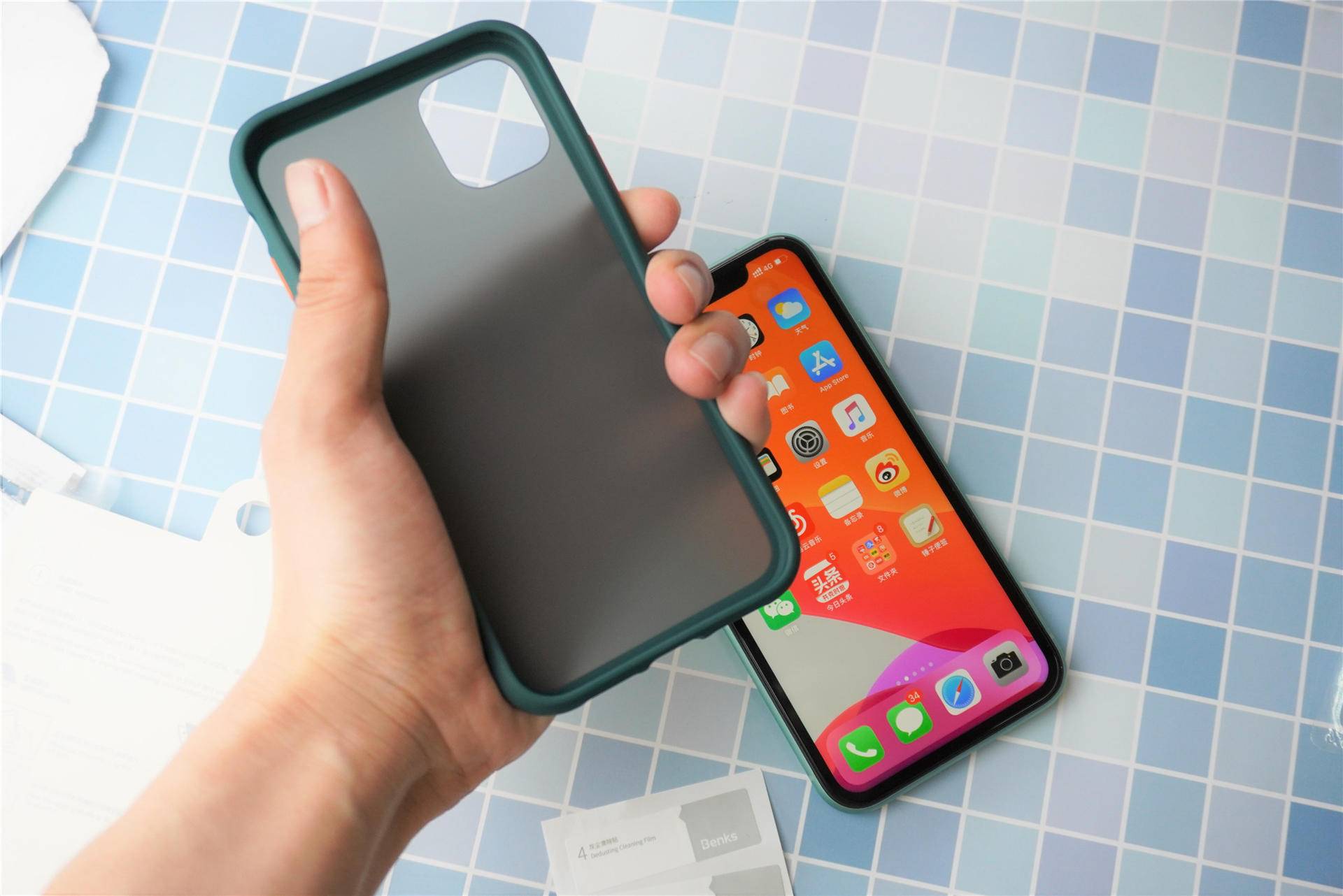 尔白为心仪的iphone 11换套贴膜和保护壳的体验分享：这波不亏