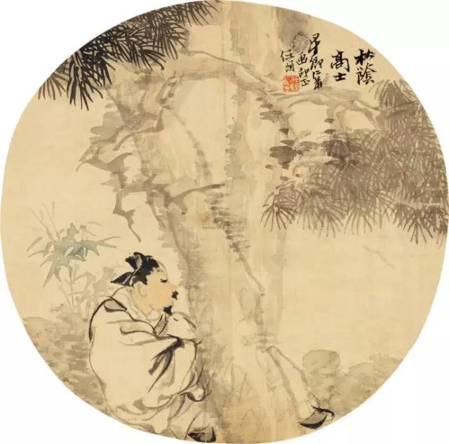 欣赏古今25位名家的松针图，从中感受画幅中的松树之美