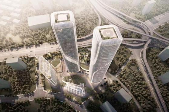 杭州在建高达272米双子塔，预计2021年竣工，未来有望成新地标