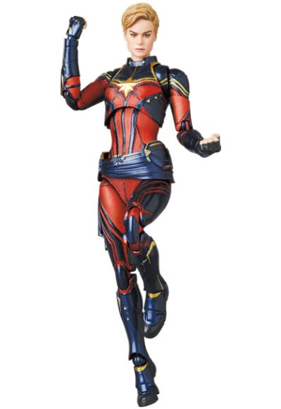 mafex no.163 复仇者联盟4 终局之战 惊奇队长(终局之战版)