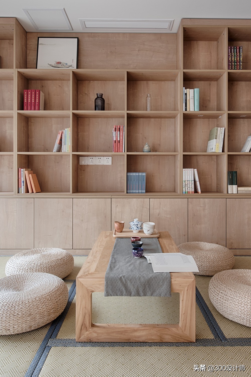 陈柯辛作品：晒晒200㎡复式装修，总造价90万，上下层挑高6米