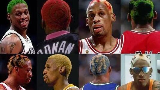 nba有哪些奇怪的发型啊(NBA那些奇葩发型：小佩顿头上种盆栽，韦德退役后玩杀马特风格)