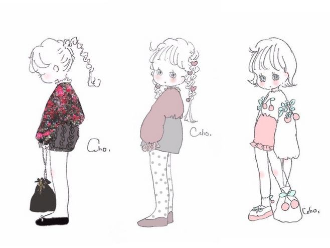 仙女少女心简笔画(仙女少女心简笔画图片 小女孩) - 盾灵网