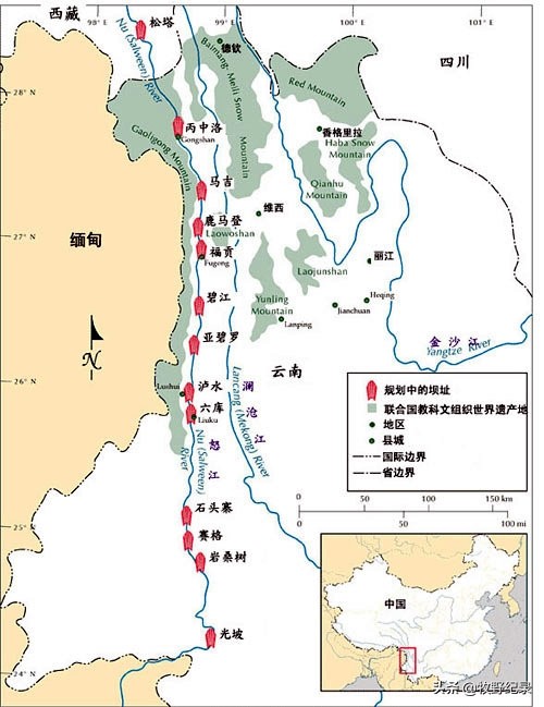 云南省怒江(云南三江并流之怒江概况)