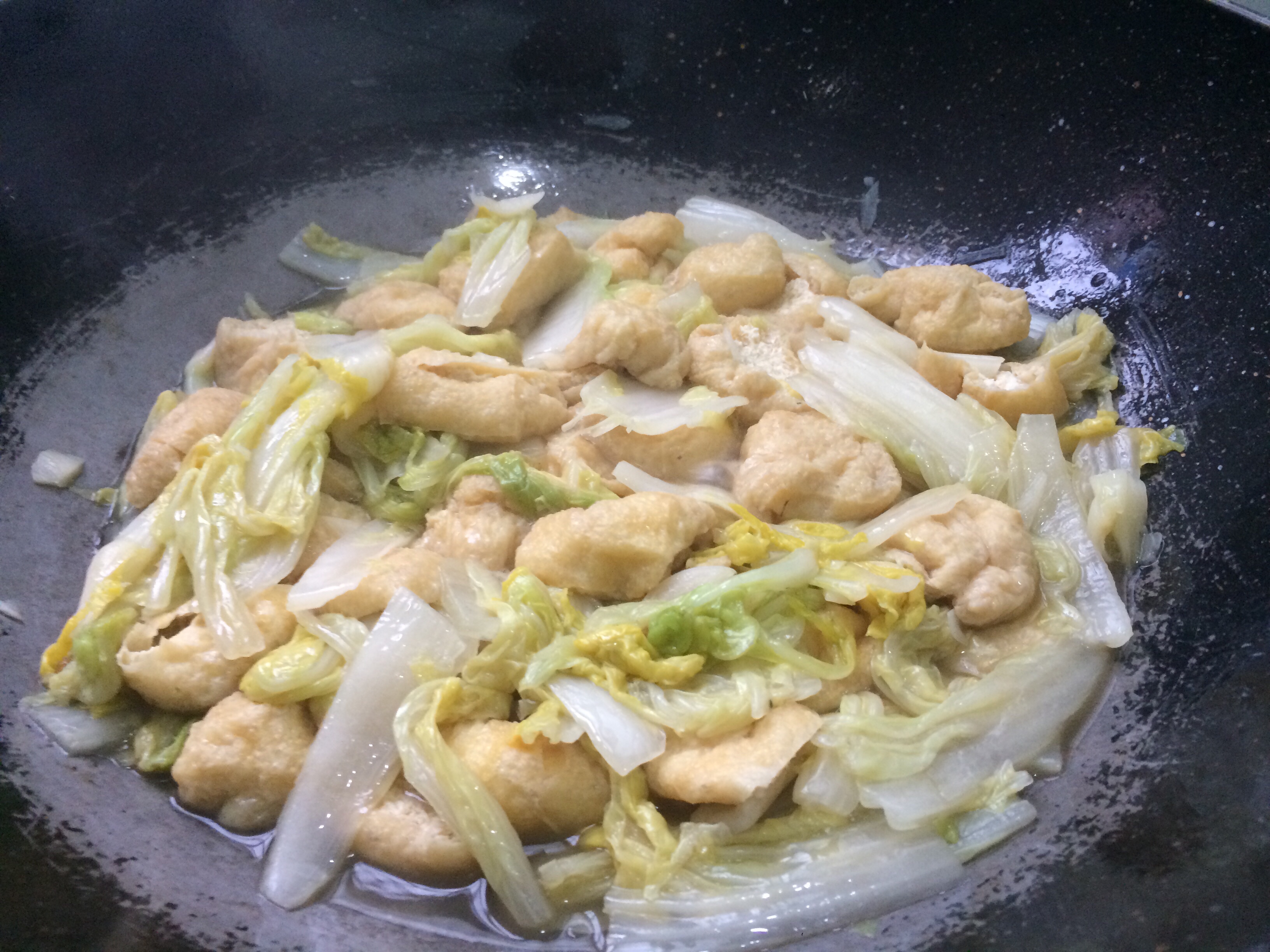 图片[4]-【酸菜油豆腐】做法步骤图 解馋下饭-起舞食谱网