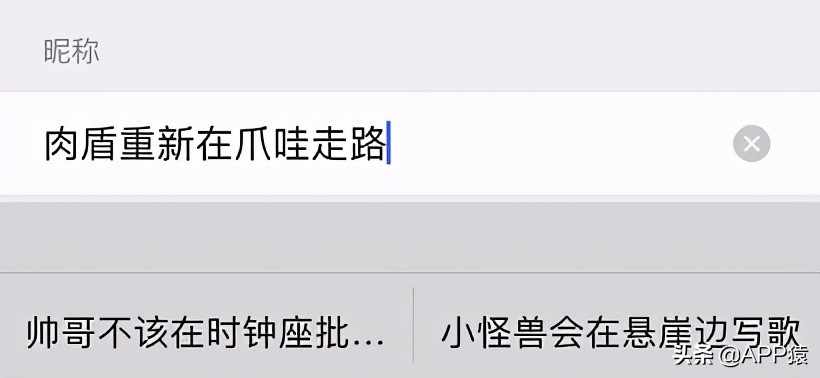 iPhone的随机取名真好玩！看看它给你取了什么名字