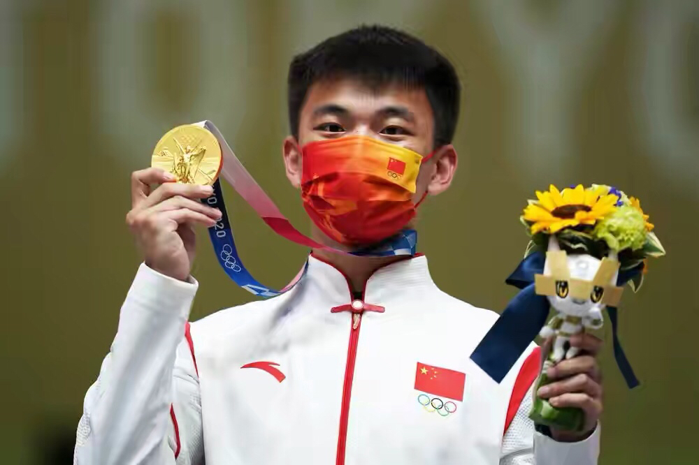 中国队第1名，东京奥运会金牌榜（2021年8月2日）