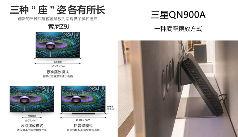 客厅光影效果天花板-索尼Z9J·三星QN900A两大顶级8K HDR电视大对决