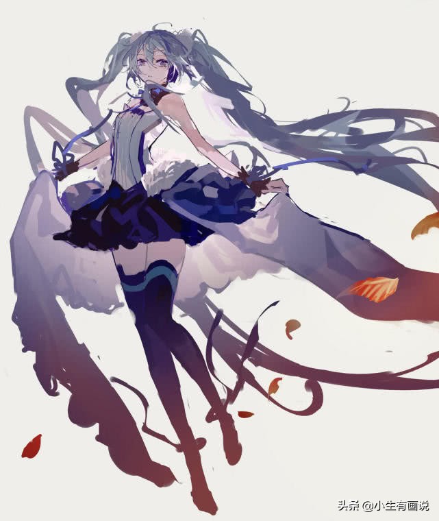 13年:流水的偶像,铁打的初音,13幅初音未来的插画,感动满满