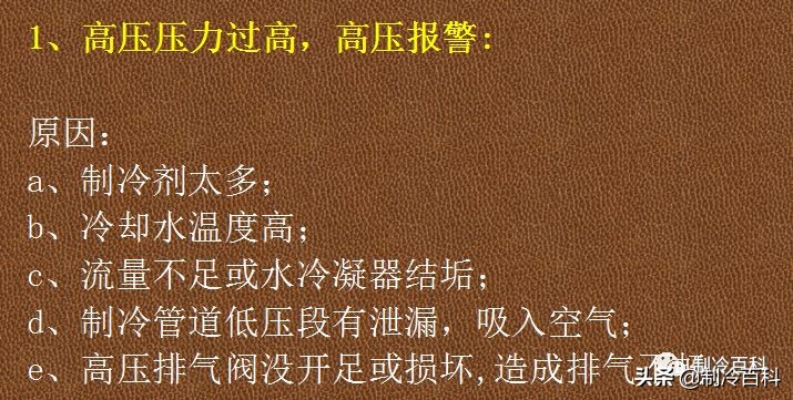 快看！老师傅总结冷库常见故障原因与处理方法...