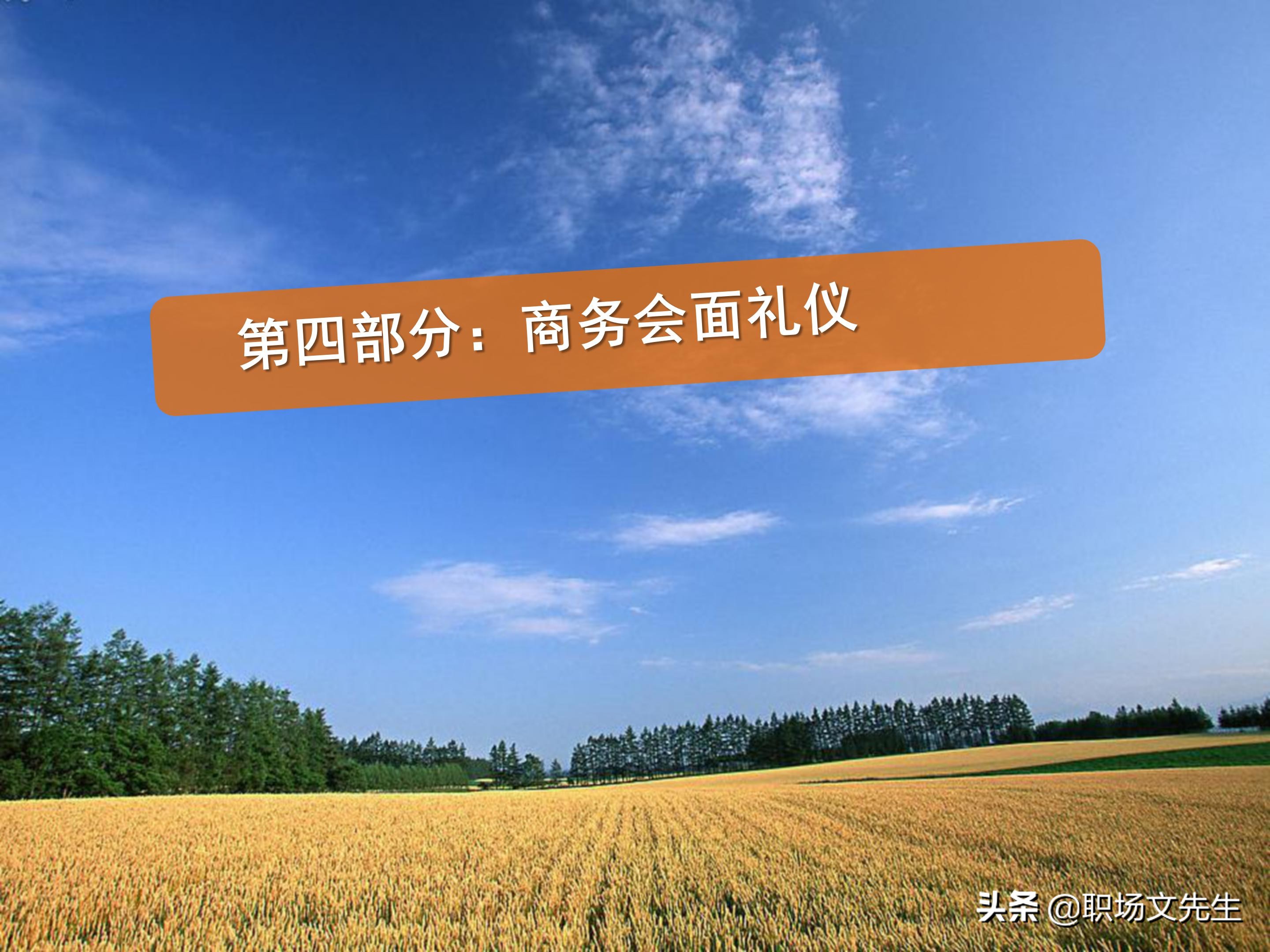 不懂商务礼仪，无法升职加薪，63页商务礼仪培训（系统全面）