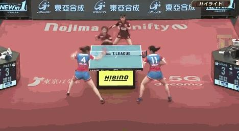 这是正经比赛吗？日本乒乓球联赛怎么和女团选秀似的……-国球汇