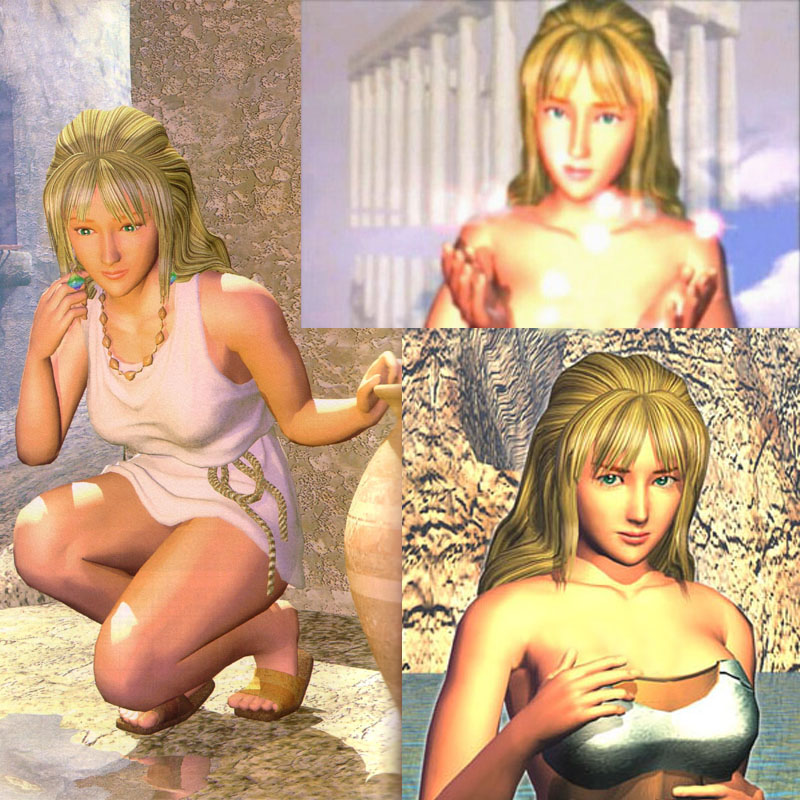 当年在游戏厅玩过3D格斗游戏，以及那些让人魂牵梦绕的女神