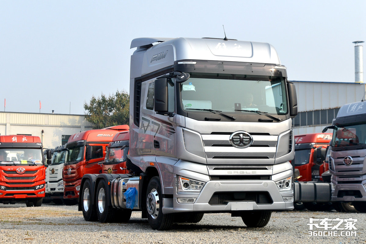 amt盘刹液缓全部就位,560马力解放j7堪称国产卡车天花板