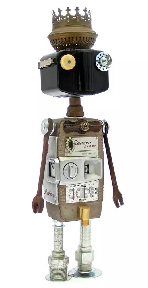 超可爱旧物改造机器人