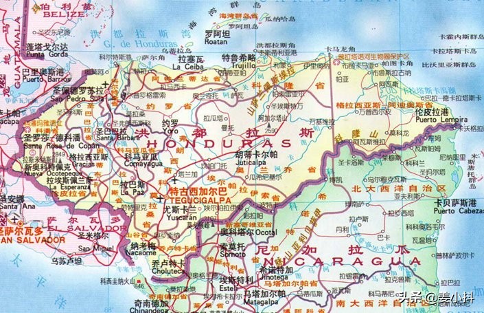 「英语」最全的世界国家名称中英文对照（中）