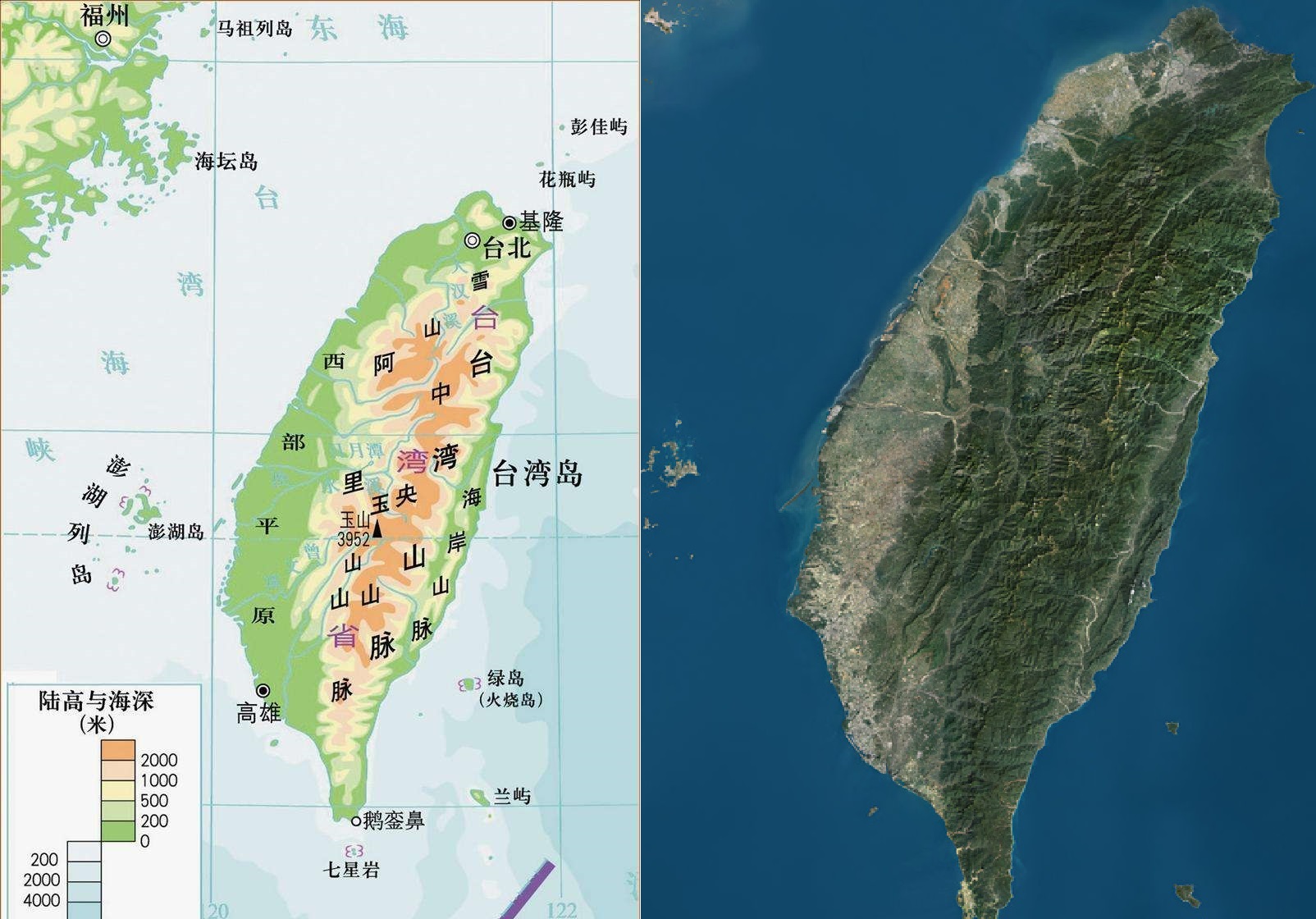 为什么我国的岛屿，大多数都分布在长江口以南的海域？