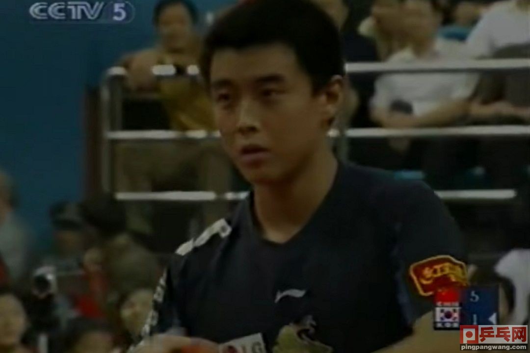 2003乒乓球世界杯视频（2003世界杯，王皓7局险胜柳承敏，为雅典奥运会失利埋下隐患）