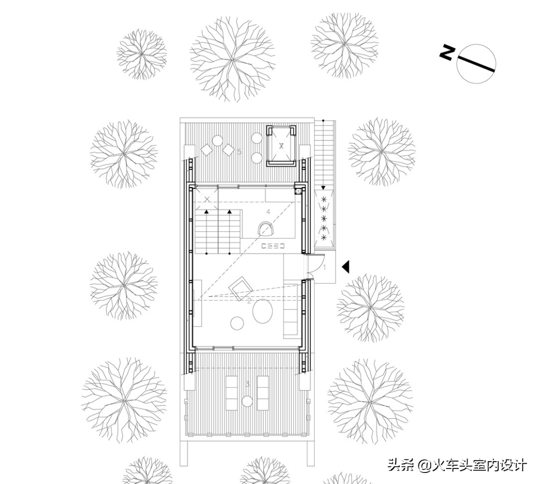 这是什么神仙设计! 韩国设计师把联排别墅玩出了花