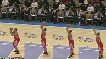 NBA5大怪诞的罚球动作，豪斯像蹲马桶，纳什舔手指