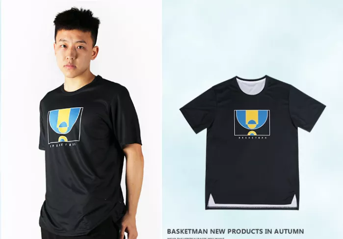 篮球服上的图案设计（夏季必备！宽松休闲的篮球运动短袖，胸前的图案亮了）