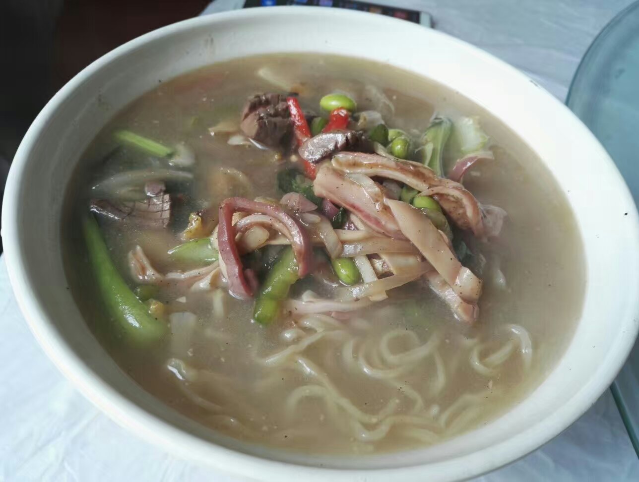 图片[1]-【海带豆腐腰花汤】做法步骤图 美味解馋又营养丰富-起舞食谱网