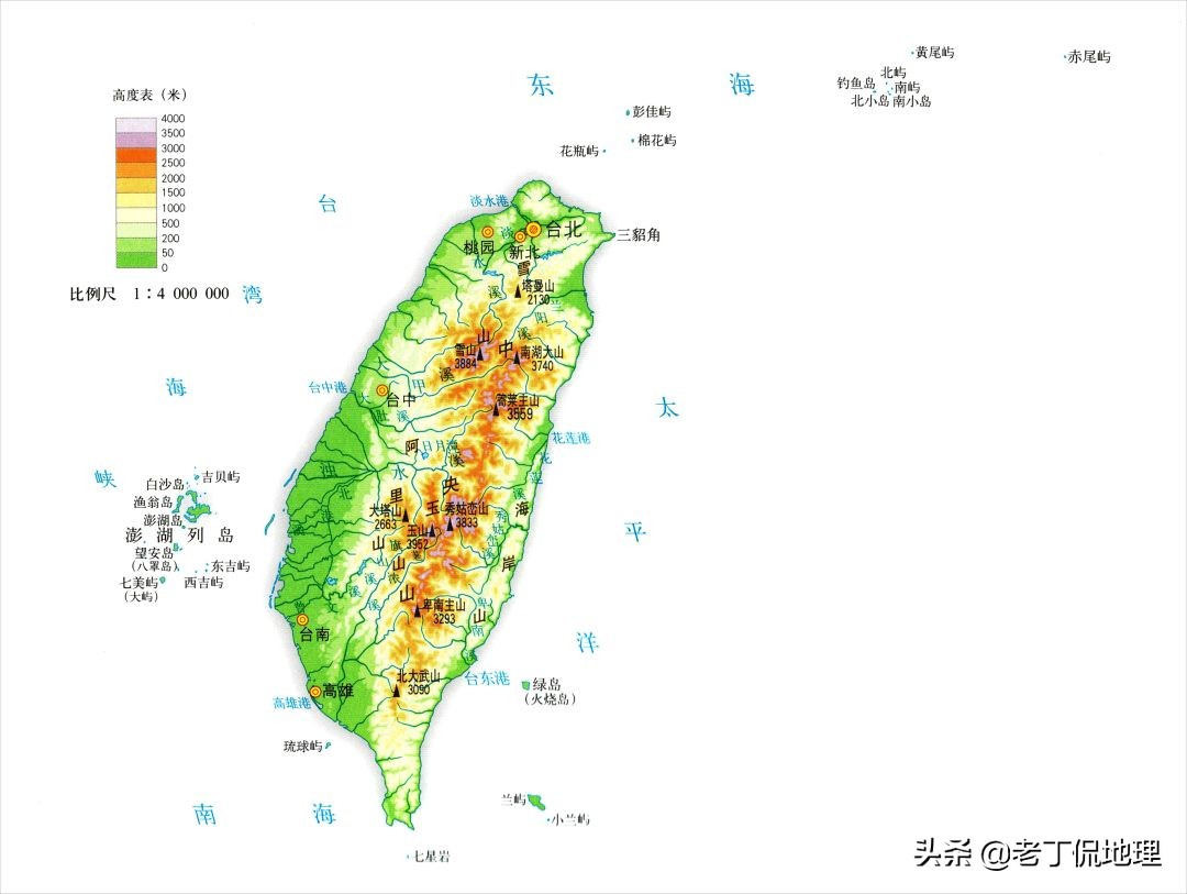 山西河北两省地图（看完就知道这两省的位置在哪）
