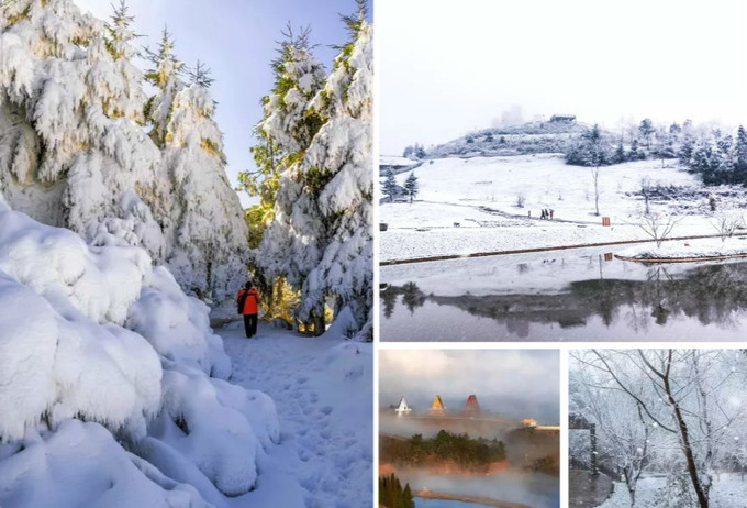 六盘水滑雪场是人工还是天然(滑雪不必跑北方，贵州八个滑雪场圆你冰雪梦)