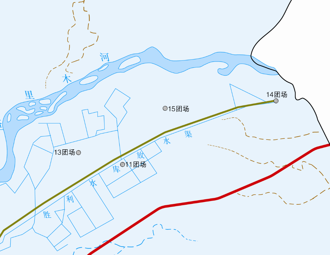 阿拉尔市东部地图【工业】2016年,第一师完成工业总产值262