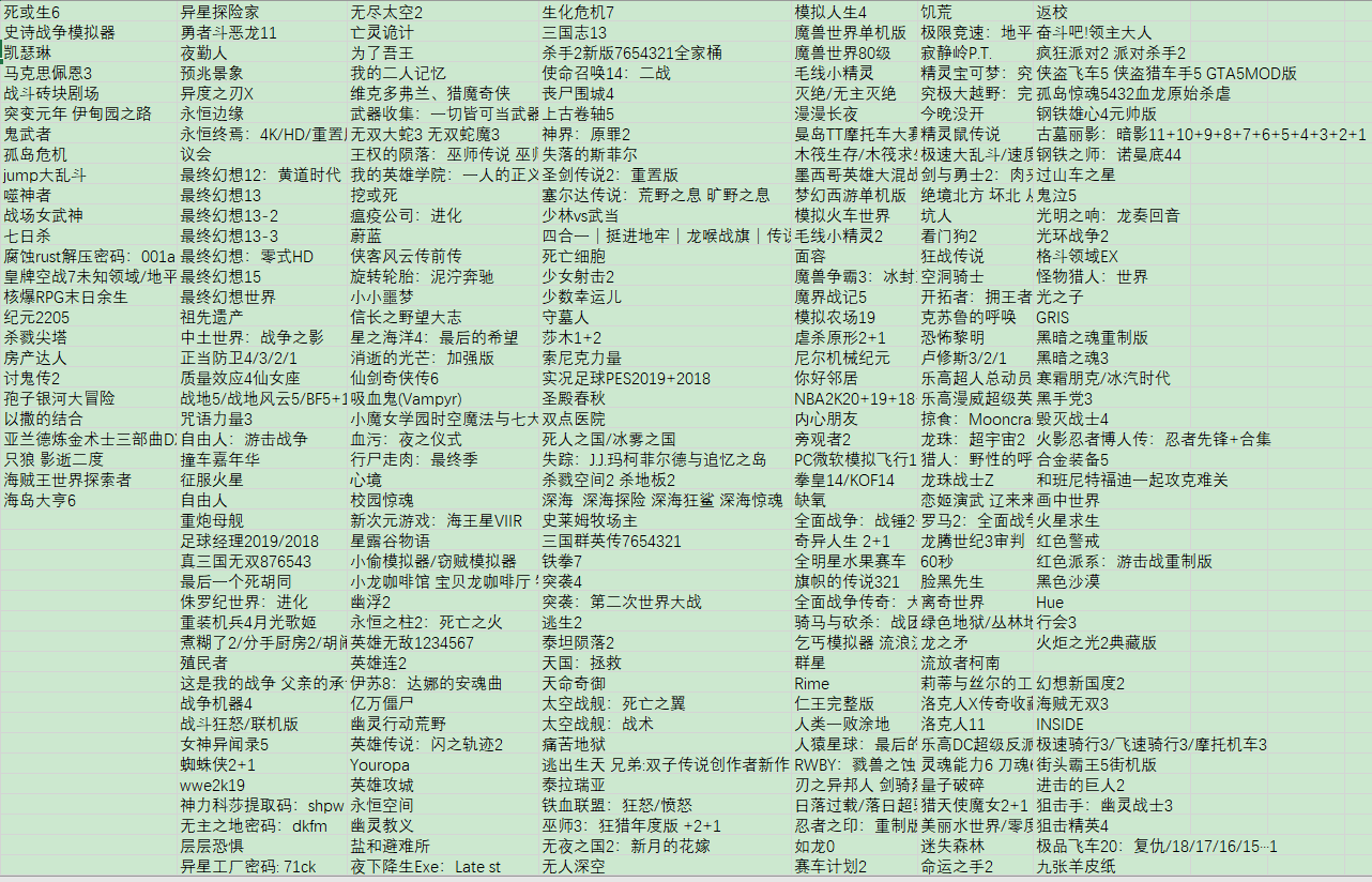 「单机游戏大全」600多个单机游戏任君选择，让你在家有得玩