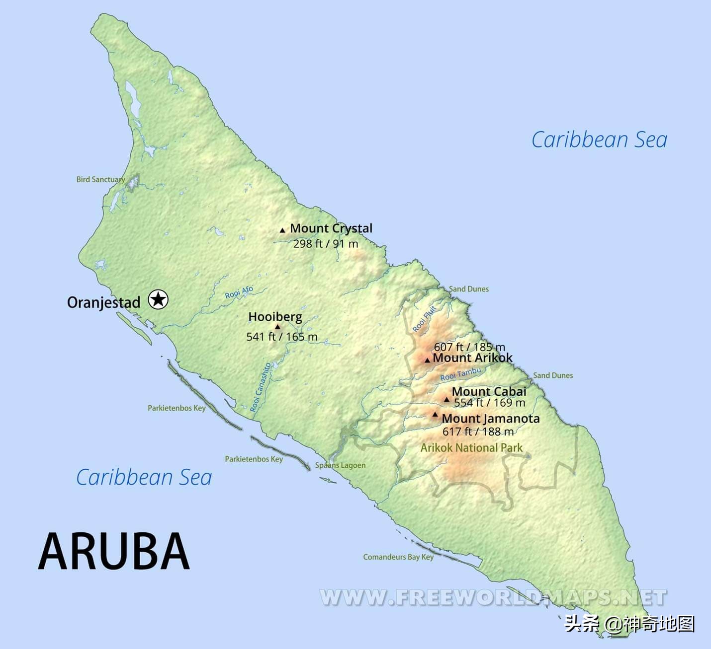 阿鲁巴岛属于哪个国家(加勒比海的炼油厂阿鲁巴岛)_04447排行网