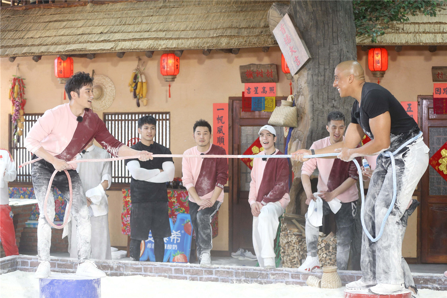 哪个cba球星上跑男了（《奔跑吧》今晚推“首播特辑”“跑男团”大庆遭遇最强素人团）