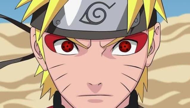 假如鸣人有了写轮眼,看起来超帅气,白眼也不错